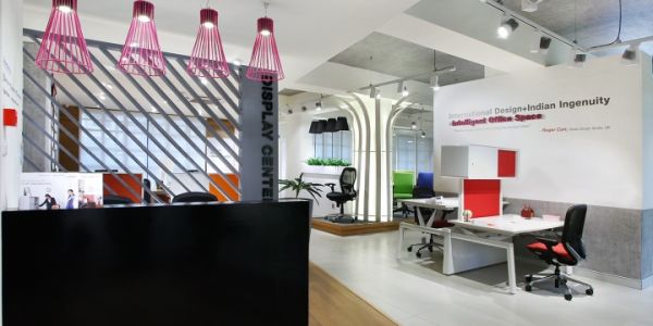 小型办公室现代风格200㎡设计方案