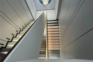 [宁波简美装饰]客厅楼梯怎么设计 客厅楼梯设计注意