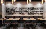 餐饮店工业风格420平米装修案例