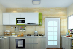 [成都柒色改造家装饰]开放式厨房风格搭配，开放式厨房装修设计