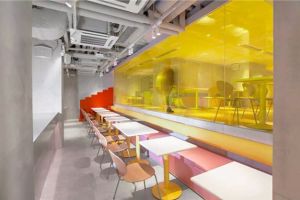 [北京岩屿餐饮设计]甜品店装修设计技巧，打造有特色的餐饮空间！