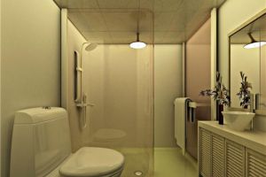 [长沙汇智装饰]卫生间装修效果图 卫生间风格设计案例