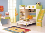 [济南华杰东方装饰]儿童房设计原则,关心儿童房装修每一个细节