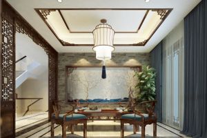 [金地新家装饰]中式茶室装修案例分享 中式茶室如何设计