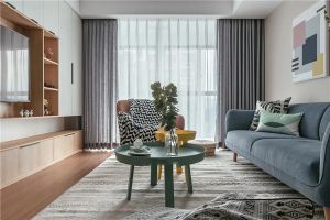 [北京祥和装饰]北欧风格二居室，客厅搭配很好看！