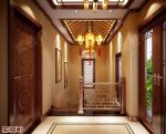 中式古典风格200平别墅装修案例