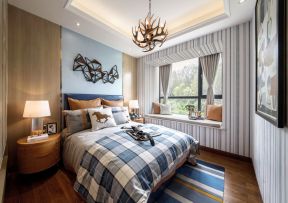 卧室飘窗装修效果图大全2021图片 家庭卧室装修设计
