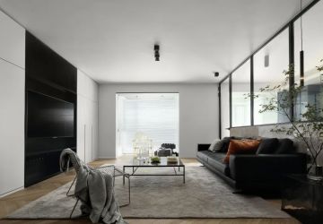 保利天悦139㎡四居室现代风格装修案例