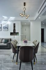 佳年华新生活135平三居室现代简约风格装修案例