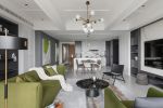 现代风格144平米客厅沙发家装效果图赏析