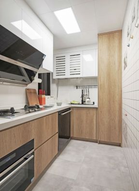 现代厨房装修图 现代厨房设计小户型