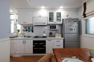 [米修装饰]小厨房装修怎么做 小厨房增加使用面积的小技巧