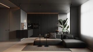 北欧风格68平米客厅沙发家装效果图欣赏