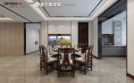 大禹南湖首府246平平层新中式风格装修案例
