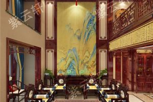 [北京紫云轩装饰]中式别墅装修设计，古典华丽美！
