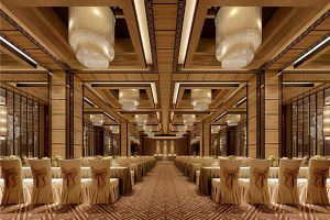 [北京宏杰装饰]酒店宴会厅灯光设计应该注意什么?