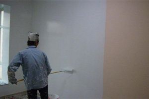 装修油漆刷墙步骤