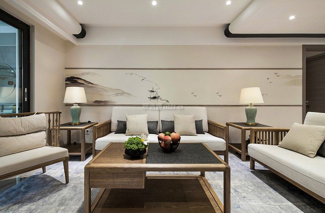 中式客厅沙发效果图欣赏 中式客厅装潢
