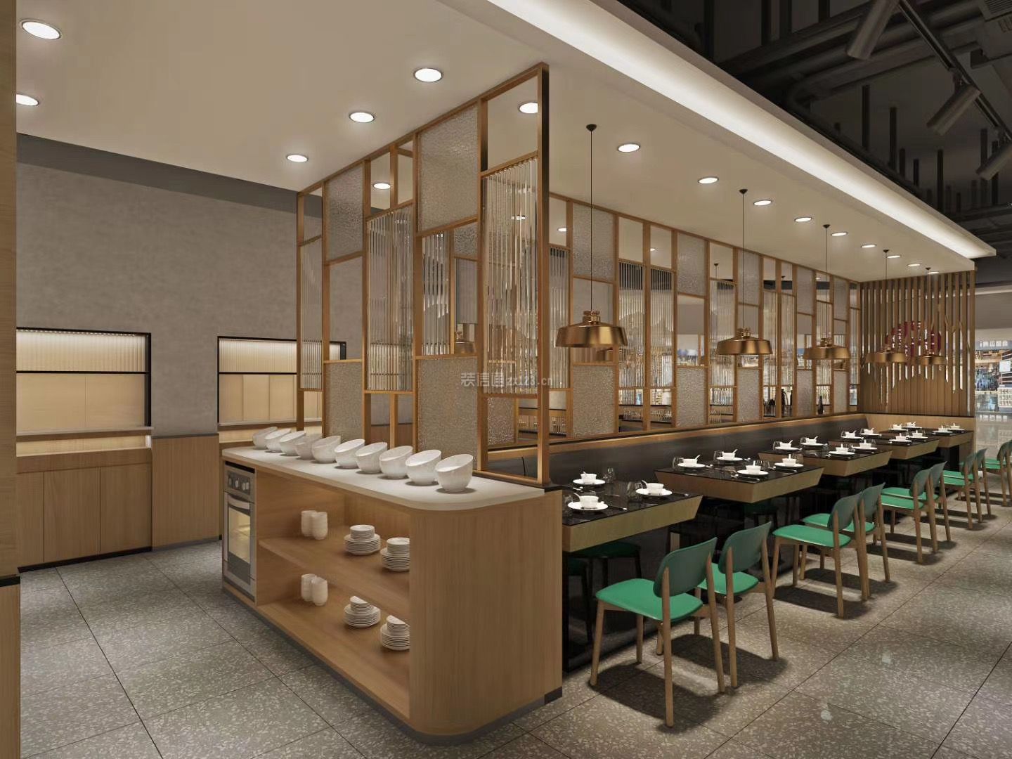 玄关隔断装修效果图大全 餐厅餐桌布置