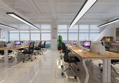 现代风300平米办公室装修案例