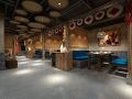 200平餐馆中式风格装修案例