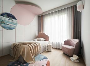 现代简约风格儿童房室内色彩搭配效果图