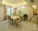 中海橡树园欧式风格142平米三室两厅装修案例