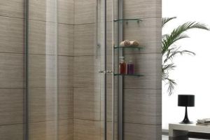 [杭州南鸿装饰]弧形淋浴房尺寸如何确定，如何设计