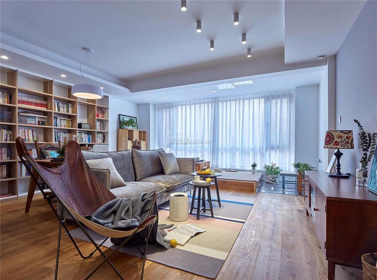 招商一江璟城140平方四居北欧装修案例