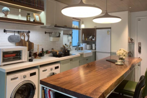 小型开放式厨房吧台怎么装修
