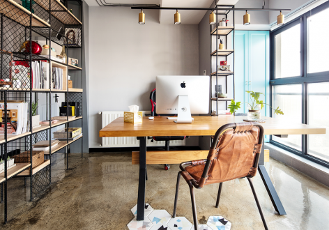 160平米现代小型办公室装修案例