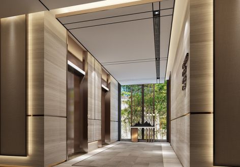 1000平米现代商务酒店装修设计案例