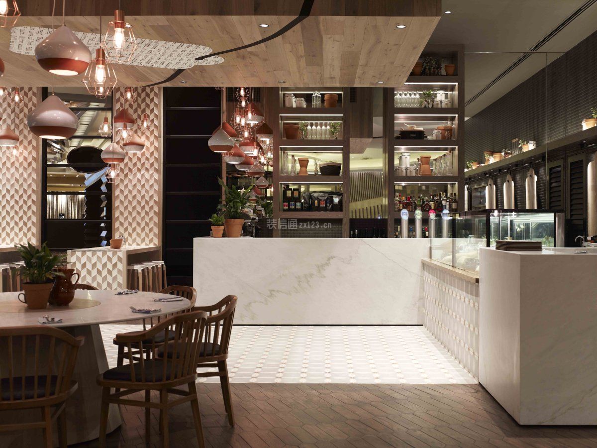 咖啡厅装修效果图片 咖啡厅装修修效果图
