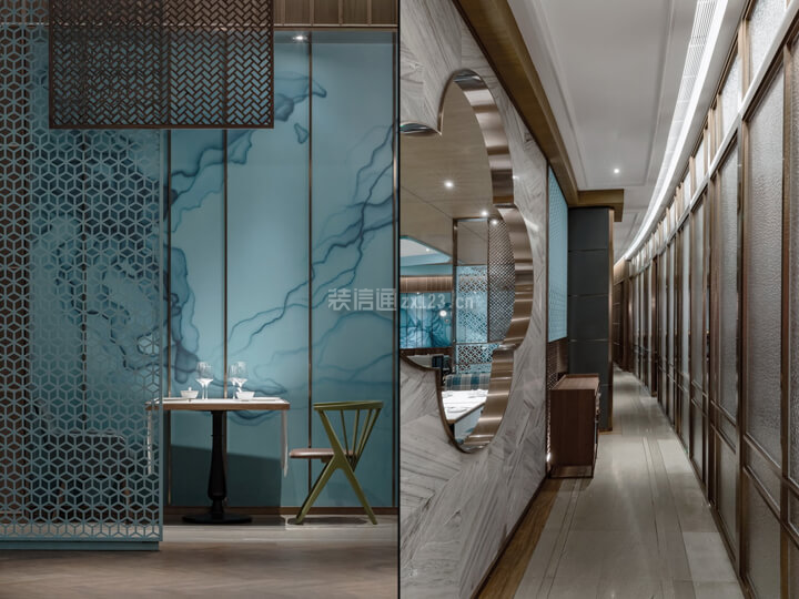新中式餐饮空间设计 新中式餐饮设计