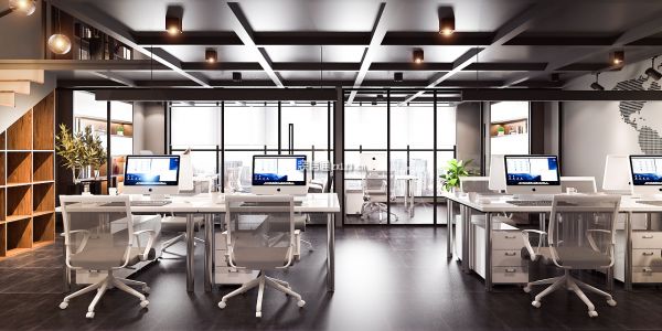 办公室工业风格270平米装修案例