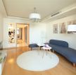 55平米小户型一居室日式客厅装修效果图片
