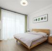 55平米小户型北欧风卧室装修效果图片