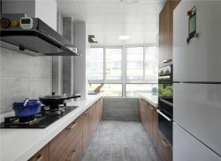 55平米小户型厨房简约现代装修图片