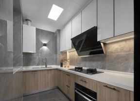 现代风格127平米厨房橱柜家装效果图