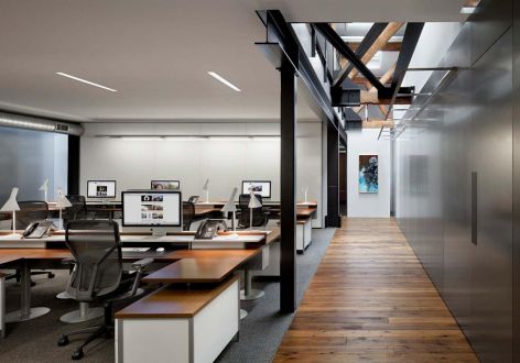 办公室现代风格540平米装修案例