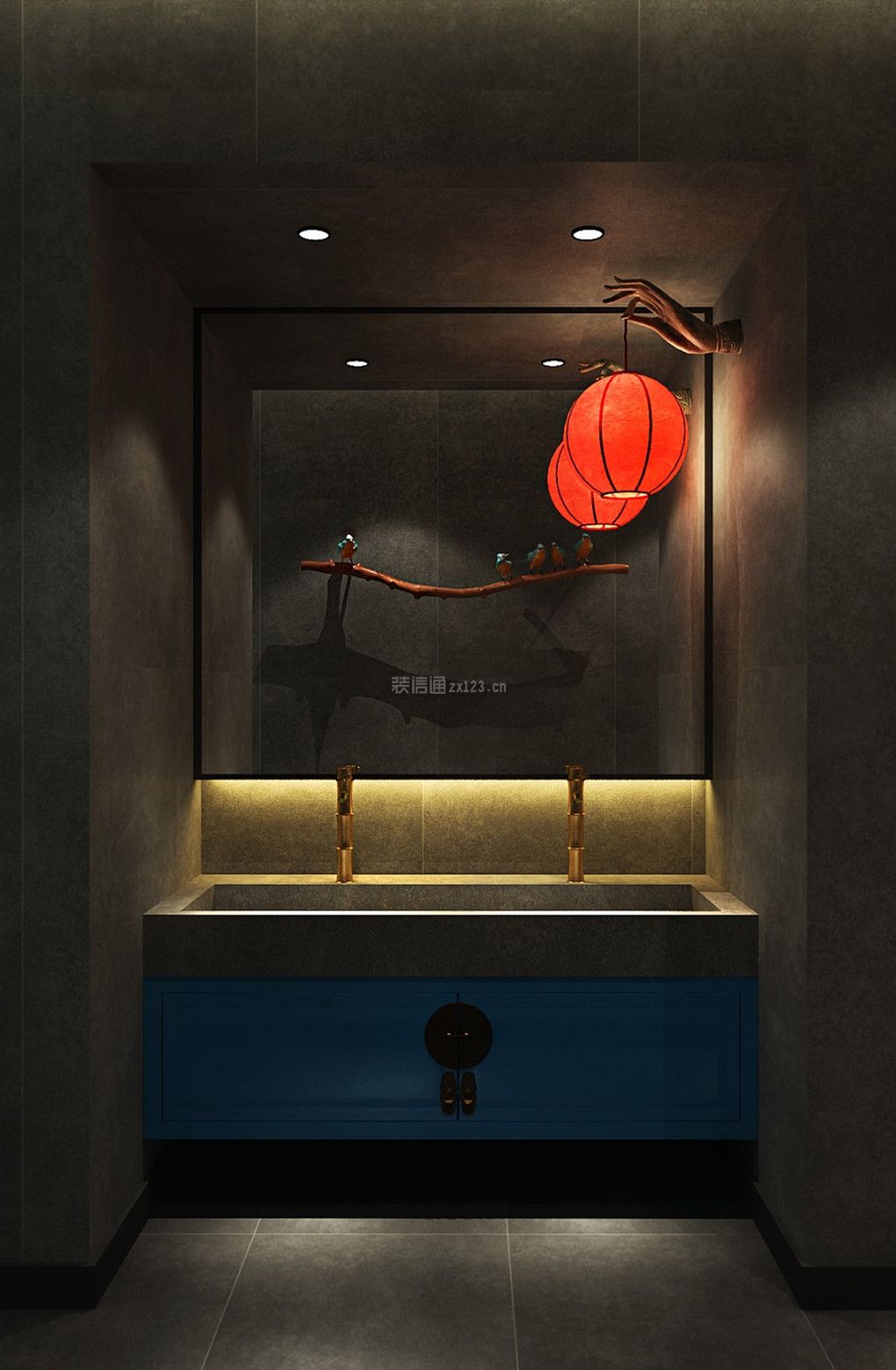 餐厅卫生间设计 餐厅卫生间效果图