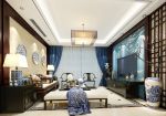 香山清琴中式风格132平米三居室装修案例