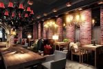 广州咖啡厅工业风格95平米装修案例