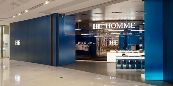 HE-HOMME 苏州中心店混搭风格380㎡设计方案