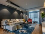 鑫汇国际现代风格125平米三居室装修案例