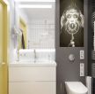 40平方单身公寓卫生间洗手台装修效果图