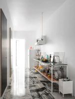 40平方简约单身公寓厨房装修设计图