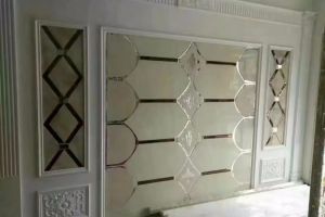 [杭州一号家居装饰]玻璃拼镜背景墙如何装修，设计技巧是什么