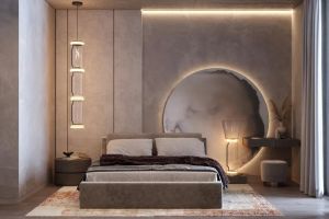 [杭州中博装饰]卧室床头背景墙如何设计，注意事项呢？