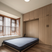 110平方三房卧室隐形床装修设计效果图